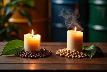 Czy świece sojowe są szkodliwe? Pełna analiza wpływu na zdrowie i środowisko